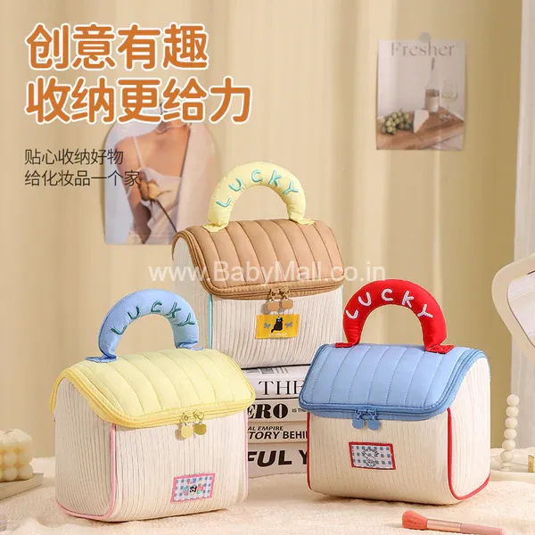 Cute Hut Style Cosmatic Makeup Bag || Item No. RK-442-1 ||